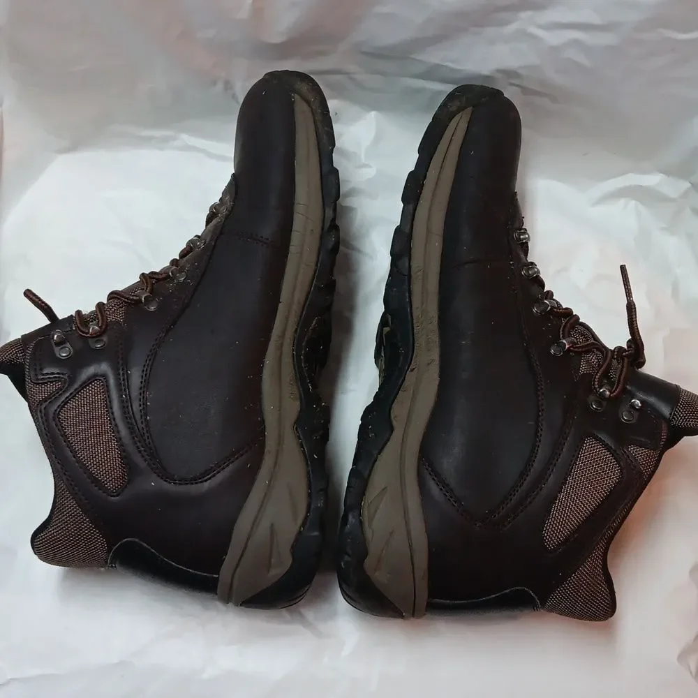 50 Peaks Men's Brown Hiking Waterproof Boots Size 10.5